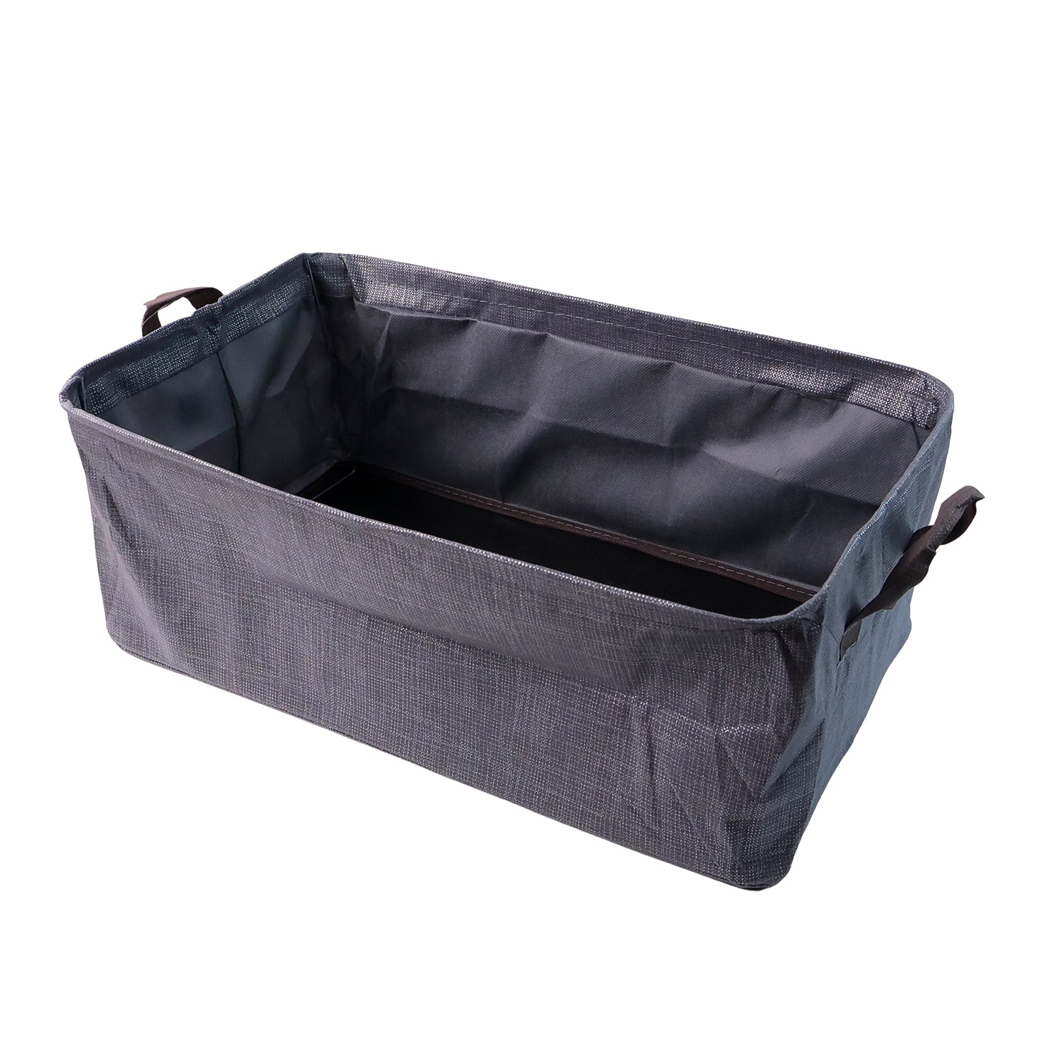 Foldable Cloth Storage Organizer Bag With Handles (46x27cm1pc) Foldable Cloth Storage Organizer Bag With Handles (46x27cm1pc)